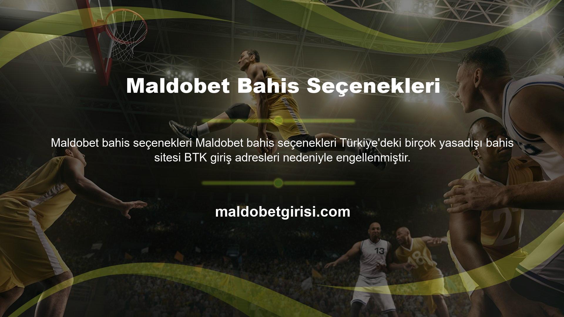 Kaçak bahis siteleri ve casino oyunları Türkiye'de yasal olmadığı için engellenirken, Maldobet casino sitesi kullanıcılarının anlık giriş adresini güncelledi