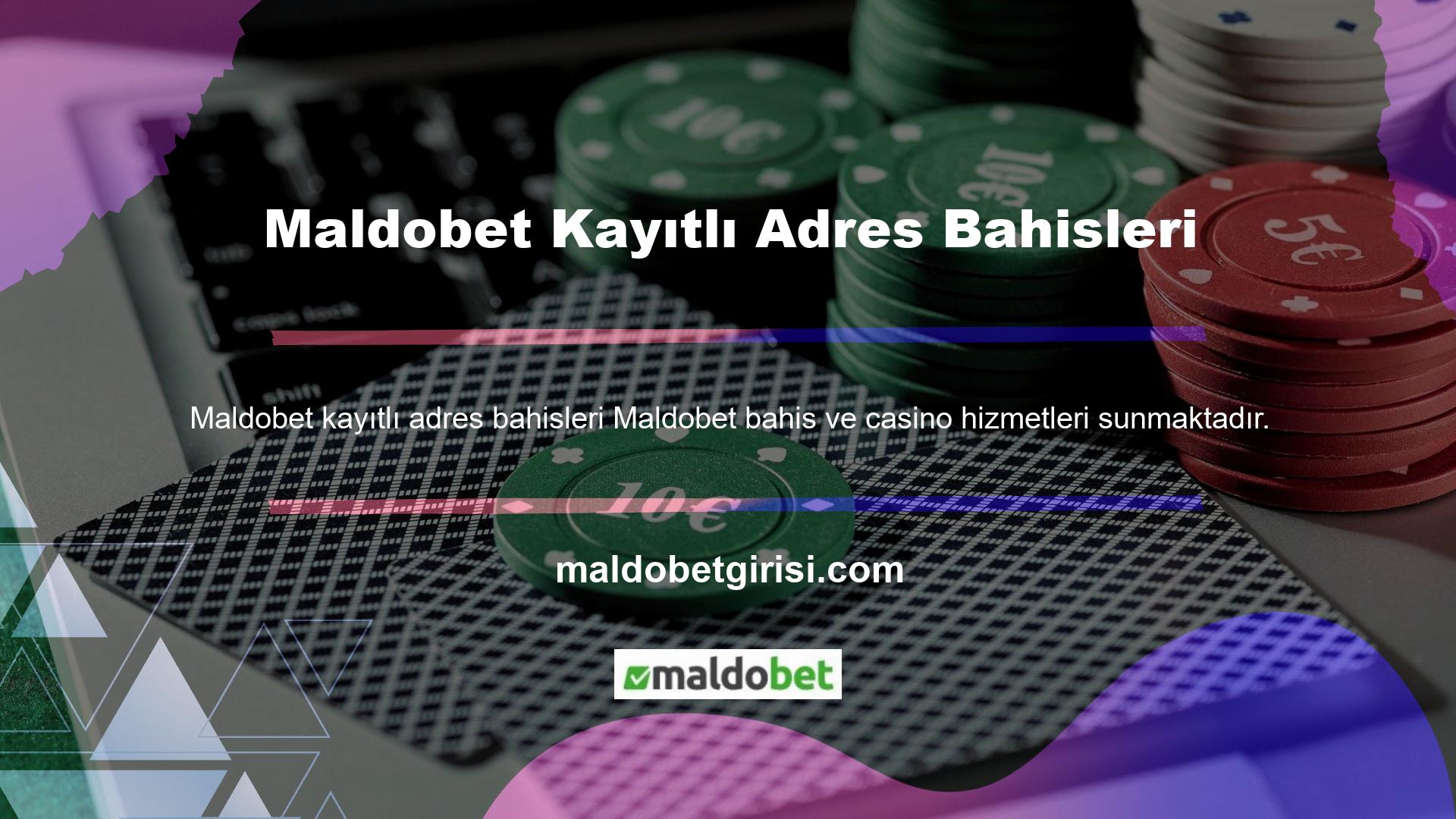 Maldobet Casino’nun lobisi, tanınmış ve popüler casino oyunlarının yanı sıra benzersiz içeriklerle doludur
