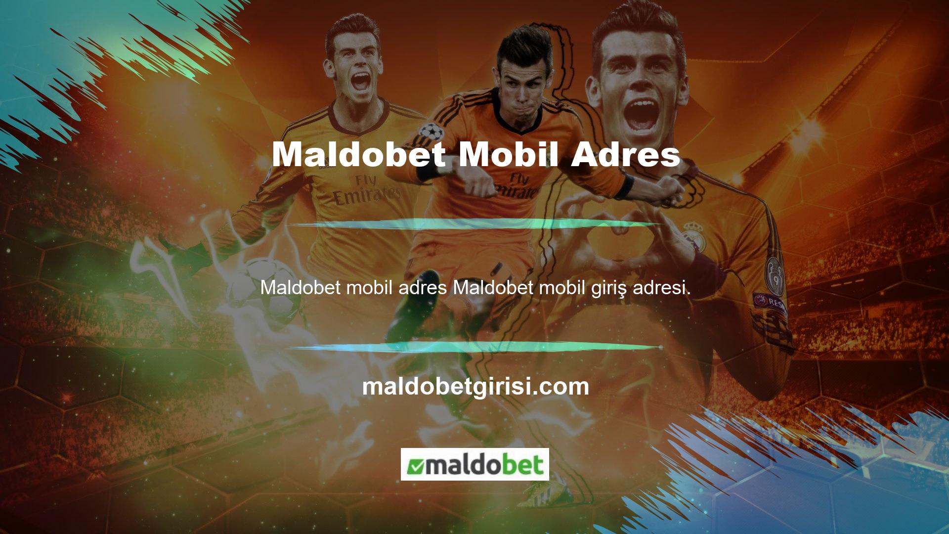 Yeni adres web sitesinin yanı sıra, Maldobet mobil sayfasında da bazı değişiklikler yaptılar